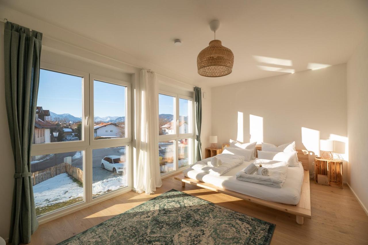Liboria: Stylisches Haus; Sauna ; 4Min Zum See Seehausen am Staffelsee Bagian luar foto