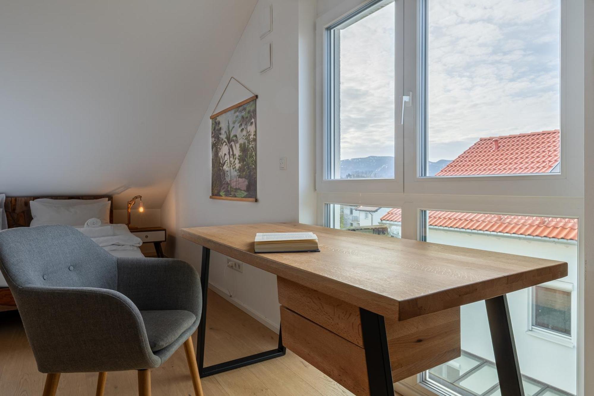 Liboria: Stylisches Haus; Sauna ; 4Min Zum See Seehausen am Staffelsee Bagian luar foto